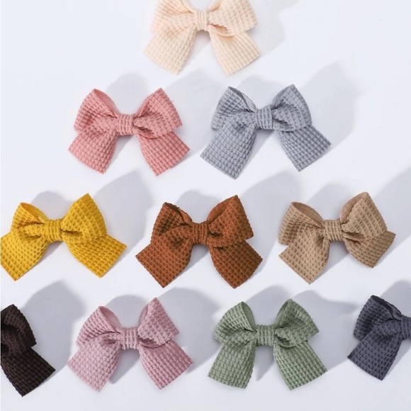 Set of 20 Colorful Girls Hair Clips